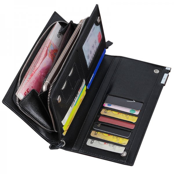 Men's Long Zipper Wallet Clutch Wholesale Clutch