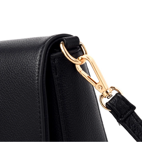 Shoulder Bag Underarm Bag Small Square Bag Solid Color Female Bag